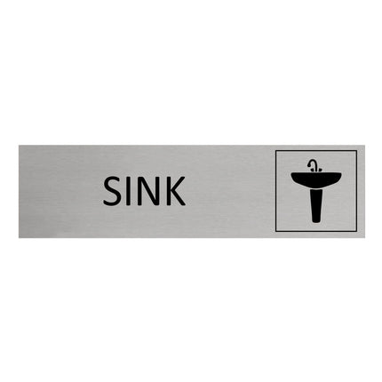 Türschild Sink