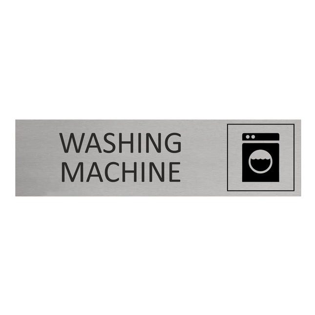 Türschild Washing Machine