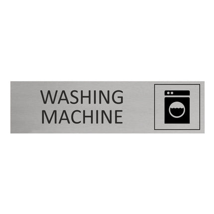 Türschild Washing Machine