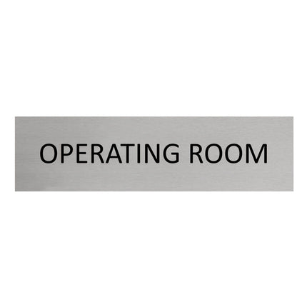 Türschild Operating Room