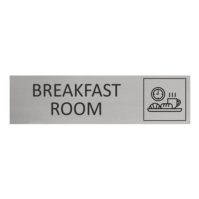 Türschild Breakfast Room