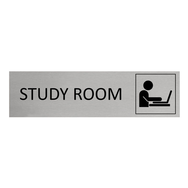 Türschild Study Room
