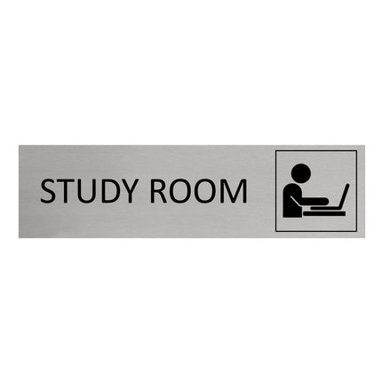Türschild Study Room