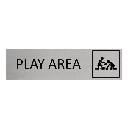 Türschild Play Area