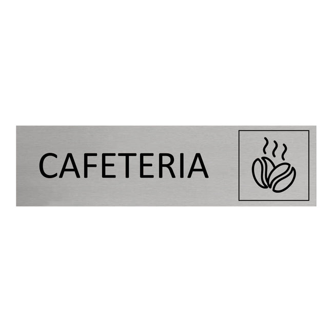 Türschild Cafeteria