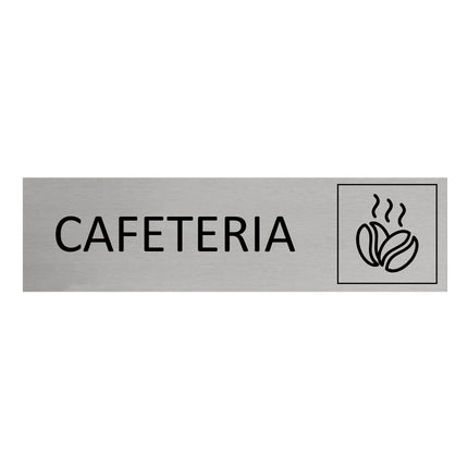 Türschild Cafeteria