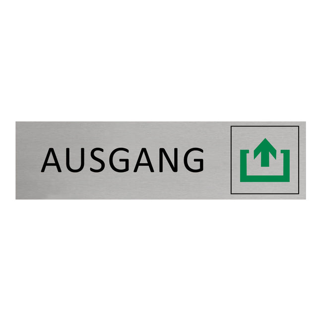 Türschild Ausgang