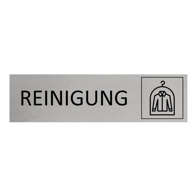Türschild Reinigung