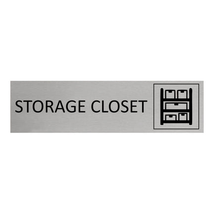 Türschild Storage Closet