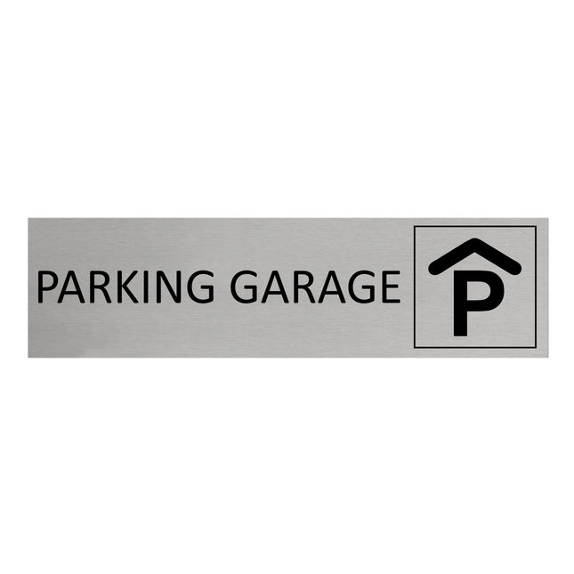 Türschild Parking Garage