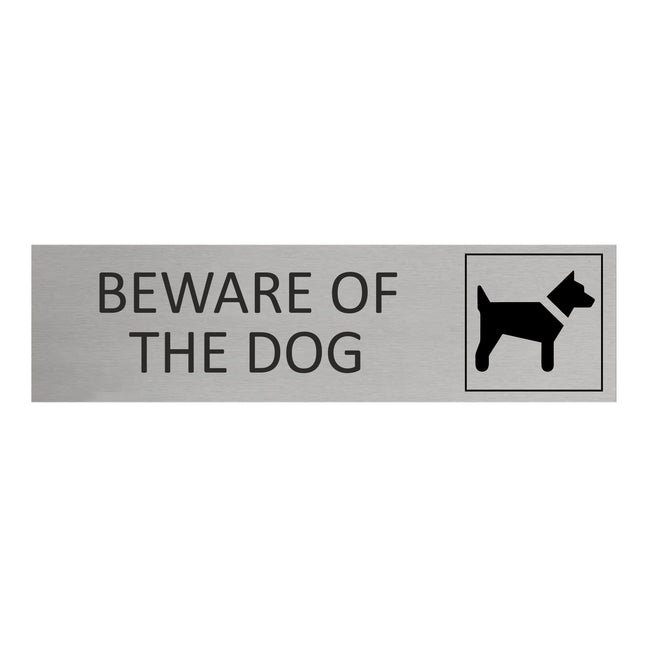Türschild Beware Of The Dog