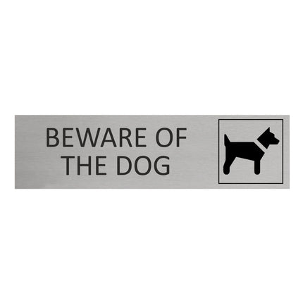 Türschild Beware Of The Dog