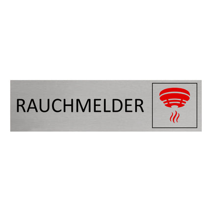 Türschild Rauchmelder