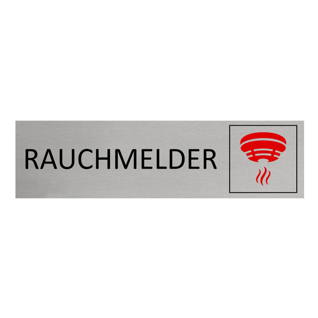 Türschild Rauchmelder