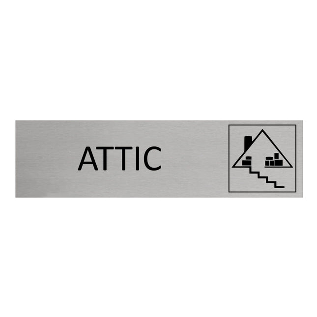 Türschild Attic