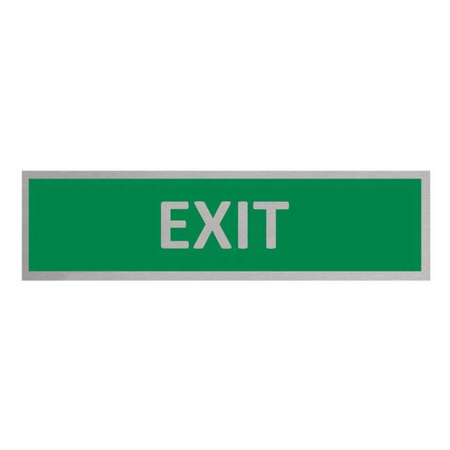 Türschild Exit