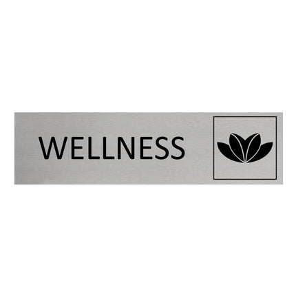 Türschild Wellness