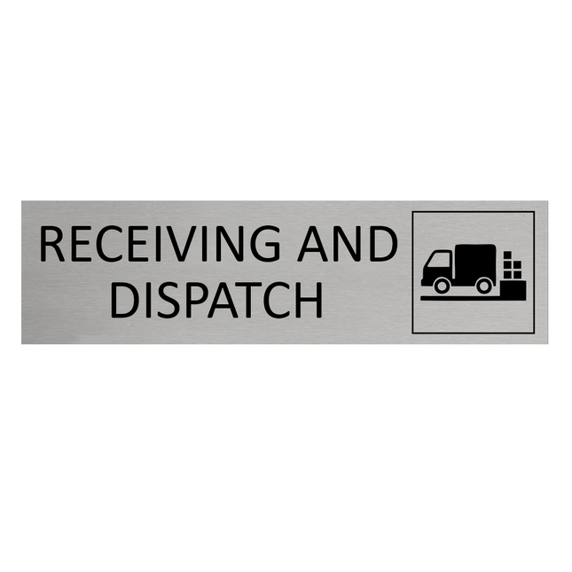 Türschild Receiving And Dispatch