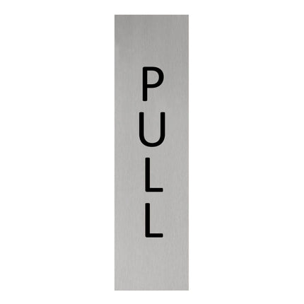 Türschild Pull vertikal