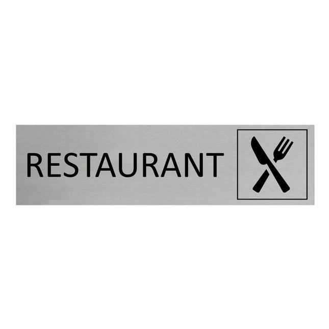 Türschild Restaurant
