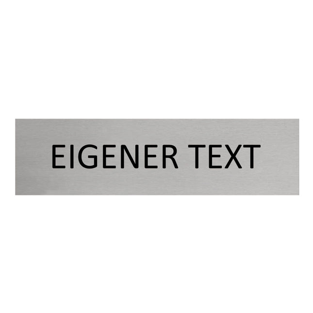 Türschild Eigener Text