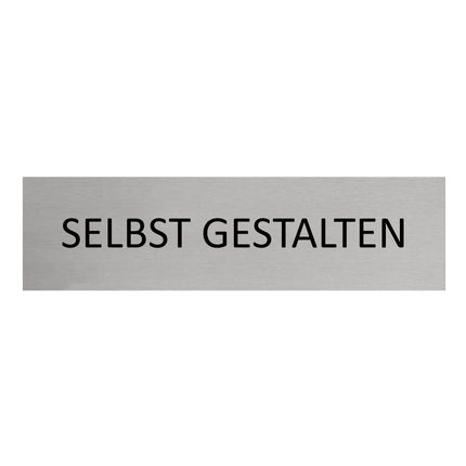 Türschild Selbst gestalten