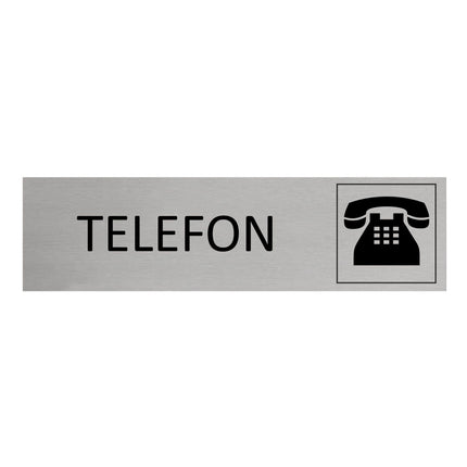 Türschild Telefon