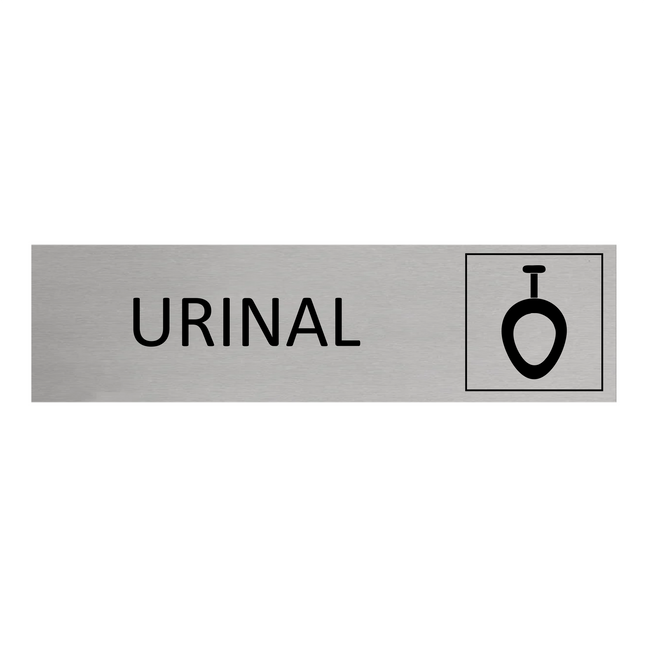 Türschild Urinal