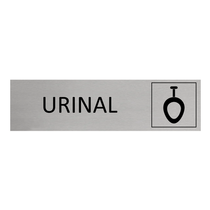 Türschild Urinal