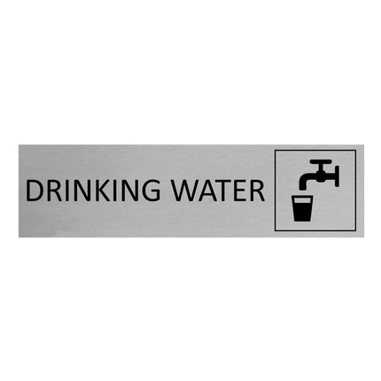 Türschild Drinking Water