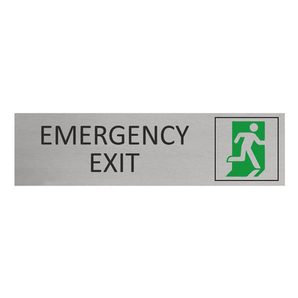 Türschild Emergency Exit