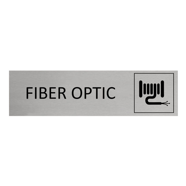 Türschild Fiber Optic