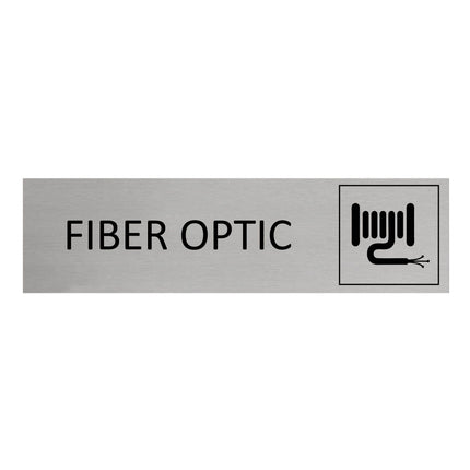 Türschild Fiber Optic