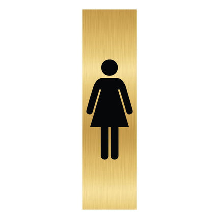 Türschild Damen Piktogramm