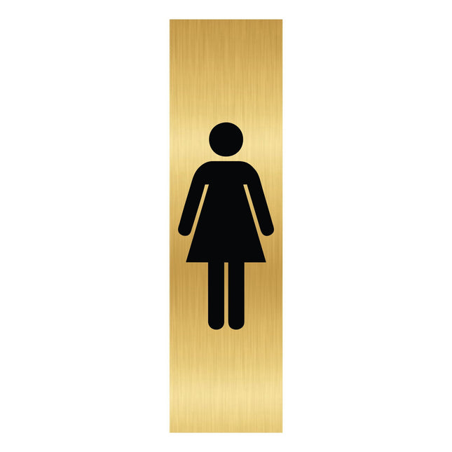 Türschild Damen Piktogramm