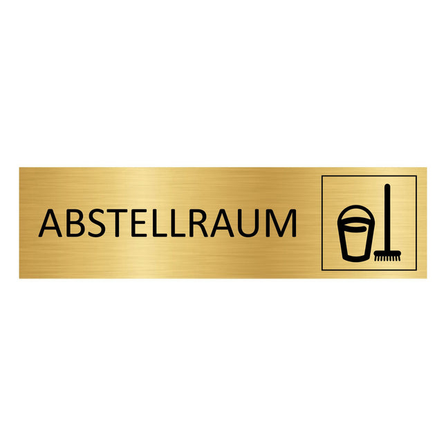 Türschild Abstellraum