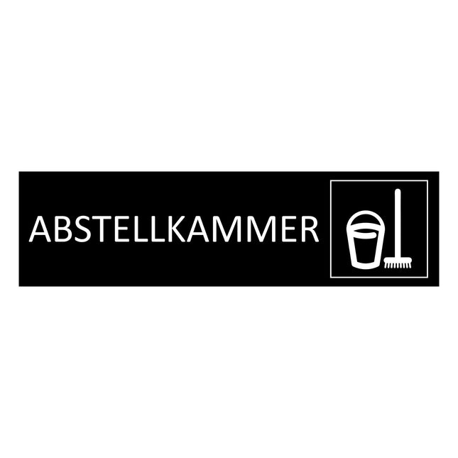 Türschild Abstellkammer
