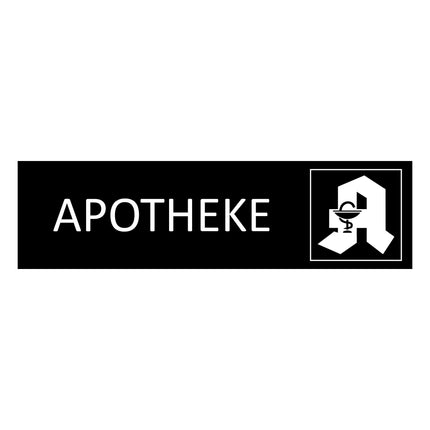 Türschild Apotheke
