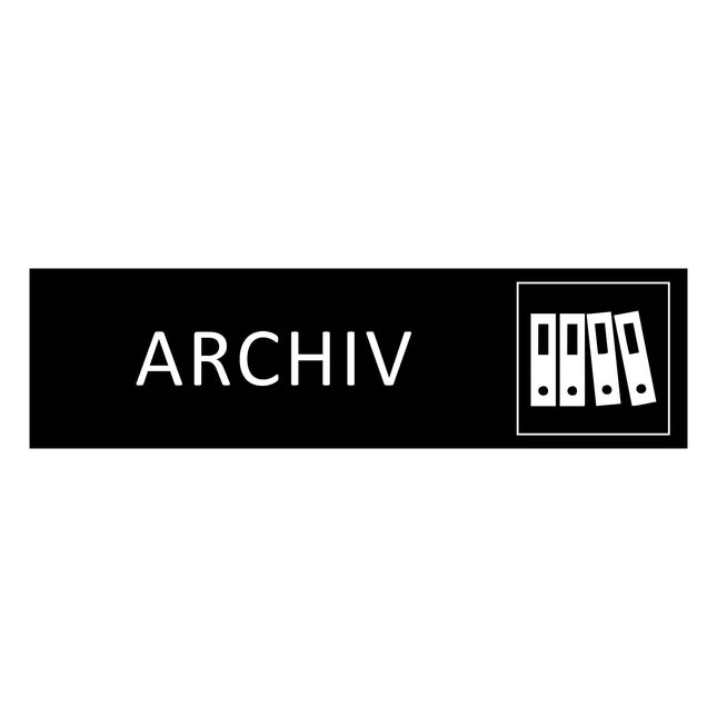 Türschild Archiv
