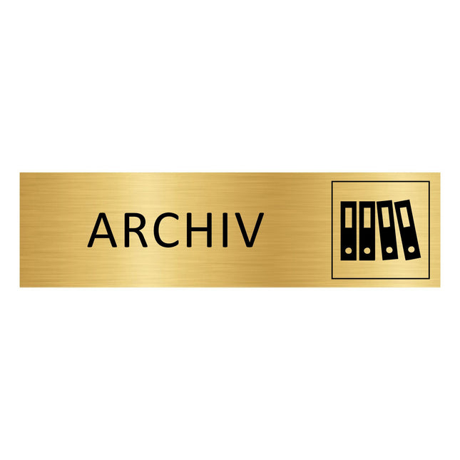 Türschild Archiv