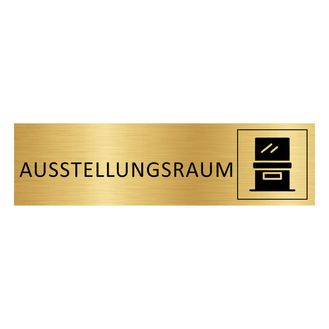 Türschild Ausstellungsraum