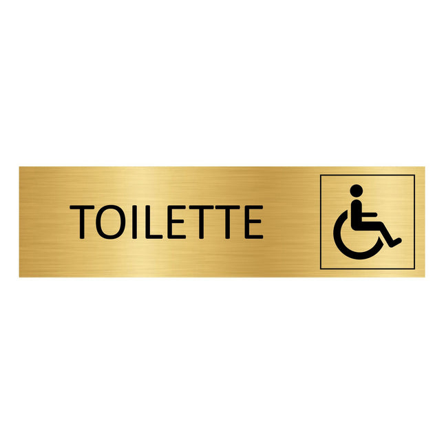 Türschild Barrierefreie Toilette