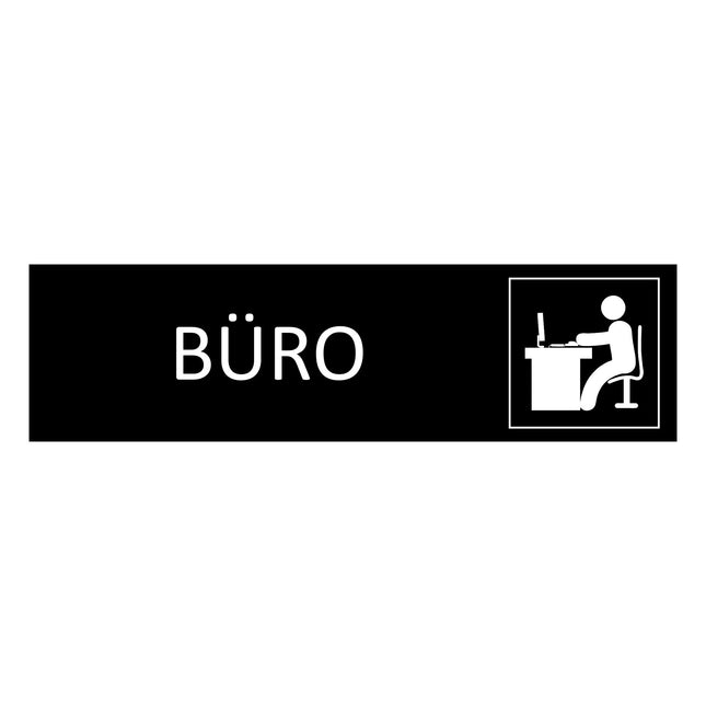 Türschild Büro