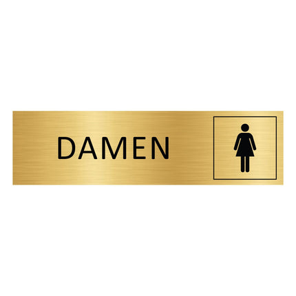 Türschild Damen