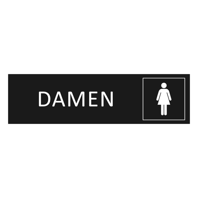 Türschild Damen