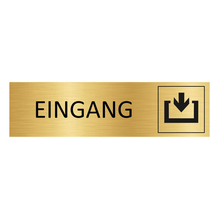 Türschild Eingang