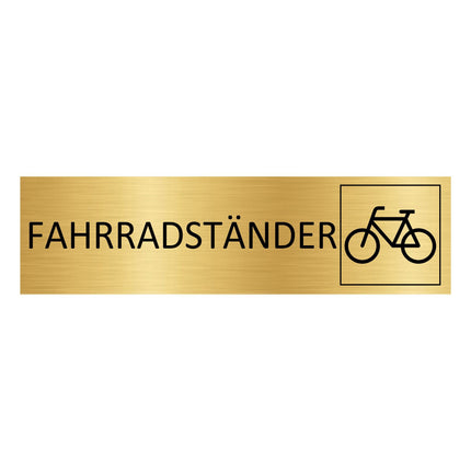 Türschild Fahrradständer