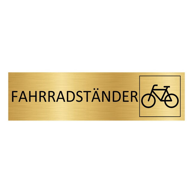 Türschild Fahrradständer