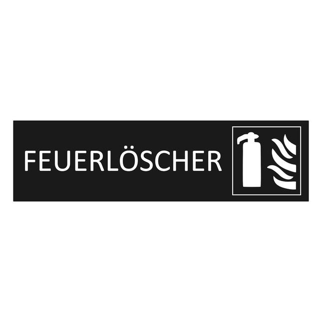 Türschild Feuerlöscher