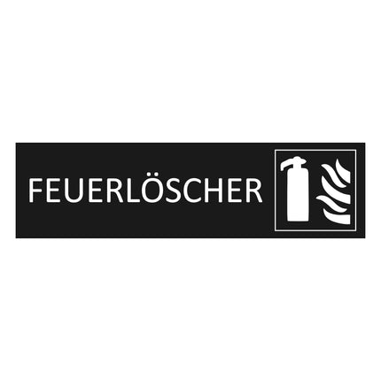 Türschild Feuerlöscher